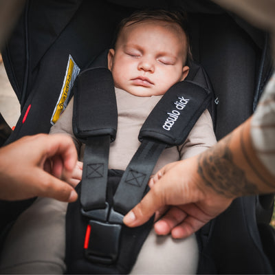 Carrinho De Bebê Kiddo Sunny 3 em 1 Melange Preto - Segurança Garantida